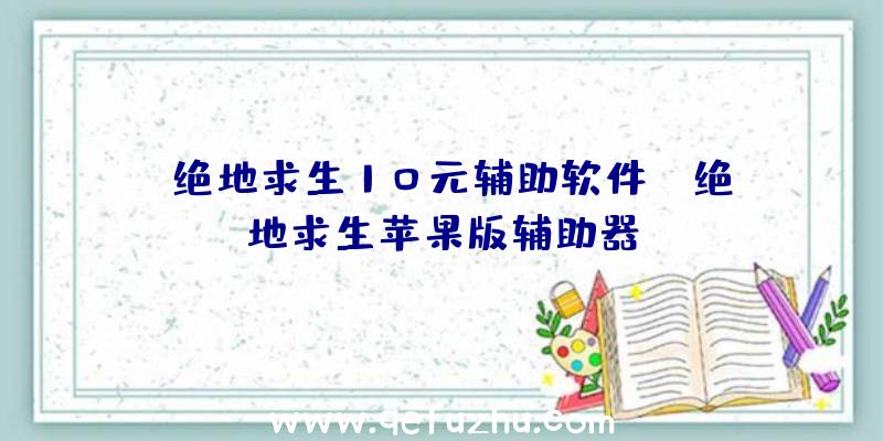 「绝地求生10元辅助软件」|绝地求生苹果版辅助器